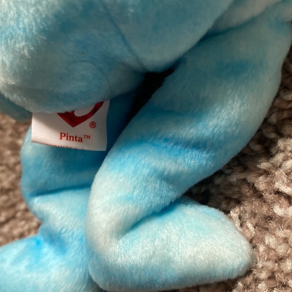 Santa Maria, pinta, and Nina beanie babies 2004 set - Picture 7 of 7